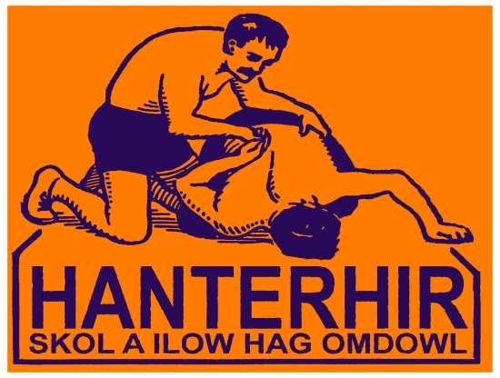 hanterhir wrestling t-shirt